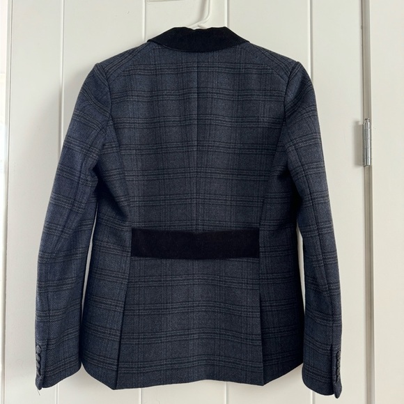 Veronica Beard Gia Peak Lapel Blazer tweed wool size 8 - Picture 9 of 10